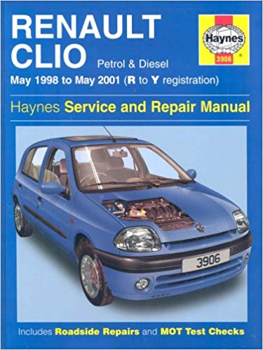 Renault Clio Petrol Diesel 2005 2009 Haynes Service Repair Manual